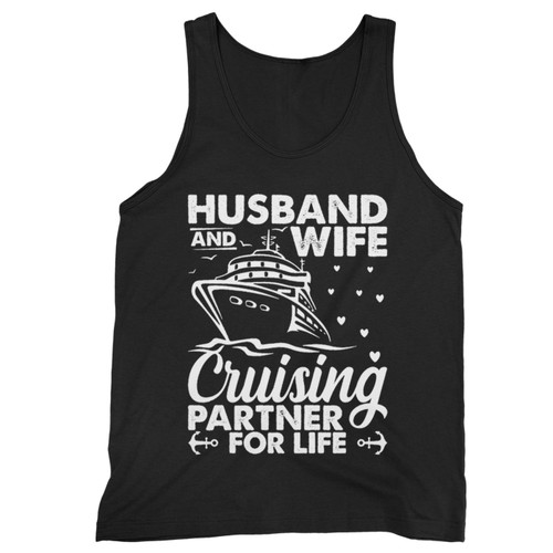 Husband And Wife Cruising Partners For Life  Tank Top