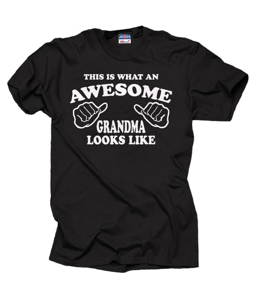 This Is What An Awesome Grandma Looks Like Man's T-Shirt Tee This Is What An Awesome Grandma Looks Like Man's T-Shirt Tee