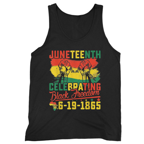 Juneteenth Celebrating Black Freedom 1865 African American  Tank Top