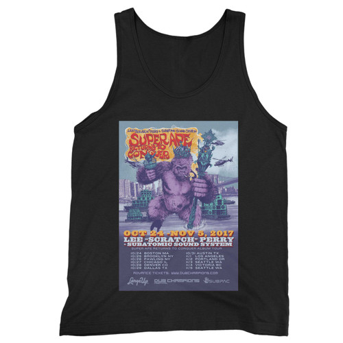 Largeup Presents The Super Ape Returns To Conquer Tour With Lee Scratch Perry + Subatomic Sound System  Tank Top