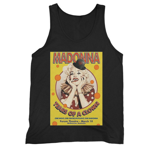 Madonna ~ Tears Of A Clown Concert  Tank Top  Tank Top