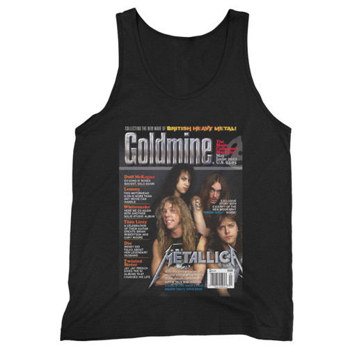 Metallica Motorhead Headline Goldmine'S May Metal Issue Goldmine Magazine Record Collector And Music Memorabilia  Tank Top