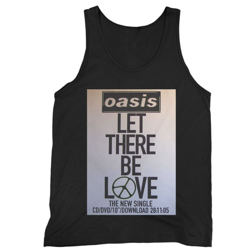 Oasis Let There Be Love Oasis Band Let There Be Love Liam Gallagher Oasis  Tank Top