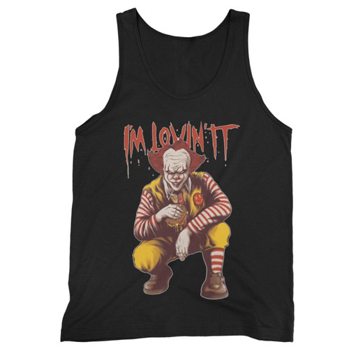 Pennywise Clown I'M Lovin It  Tank Top