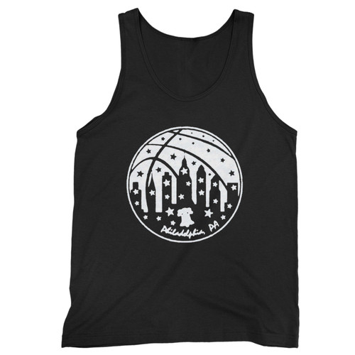 Philadelphia Basketball Retro City Pa  Tank Top