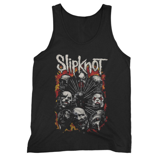 Slipknot Metal Band Merch Rock Music  Tank Top