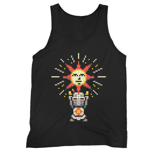 Solaire Praise The Pixel Dark Souls  Tank Top