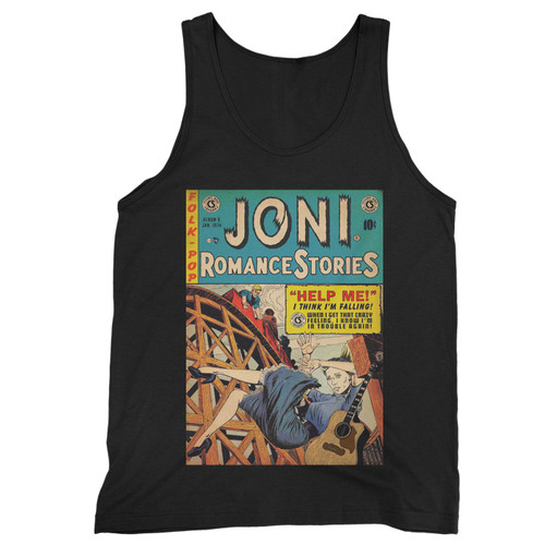Songs By Joni Mitchell Reimagined As Pulp Fiction Book Covers & Vintage Movie S  Tank Top