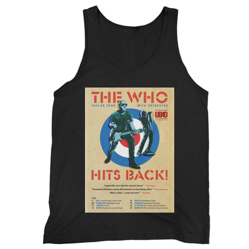 The Who Who 2020 Uk Arena Tour 1  Tank Top