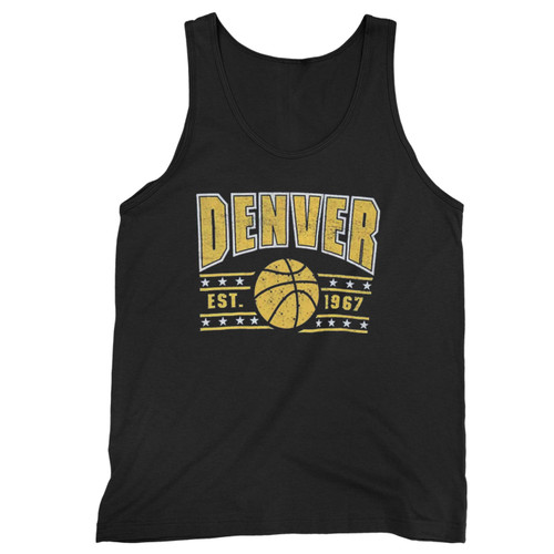 Vintage Denver Basketball Retro Est 1967  Tank Top