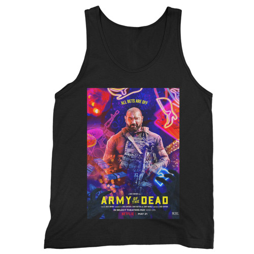 Zack Snyder'S Army Of The Dead Character S  Tank Top