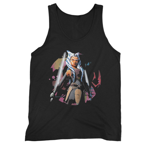 The Clone Wars Ahsoka Tano Fearless 1  Tank Top