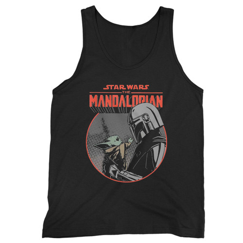 The Mandalorian Mando And The Child 1  Tank Top