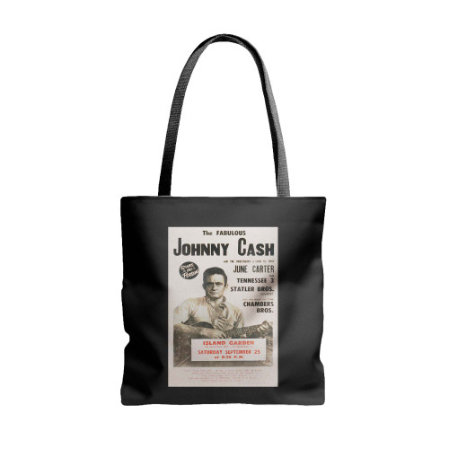 1965Island Gardenjohnny Cash & June Carter Value  Tote Bags