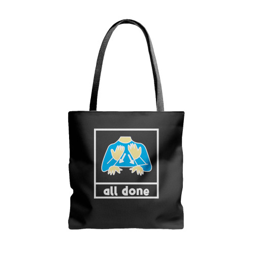 All Done Special Education  Tote Bags
