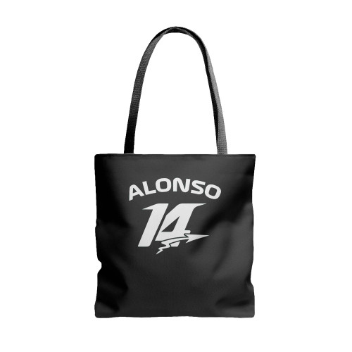 Alonso 14 Formula One 2023-2024  Tote Bags