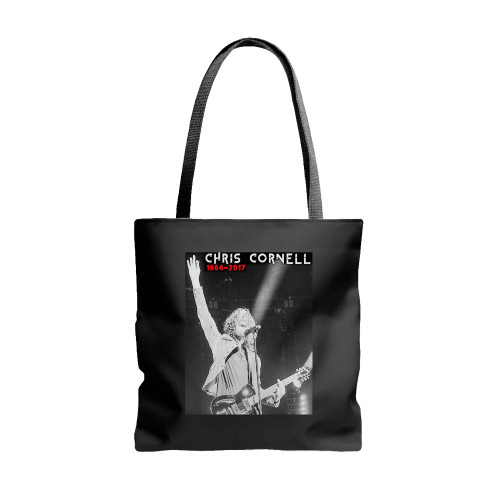 Chris Cornell 1964-2017 R I P Sound  Tote Bags