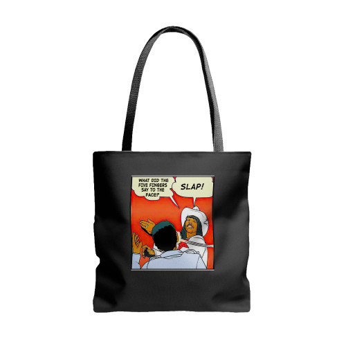 Dave Chappelle Slap Comic Meme Vintage  Tote Bags