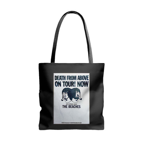 Death From Above 1979 Outrage Is Now Ltd Ed New Rare Tour  Tote Bags  Tote Bags