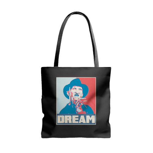 Dream Freddy Horror Character Halloween Hope Vintage  Tote Bags