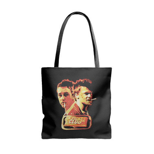 Fight Club Tyler Durden Edward Norton Brad Pitt  Tote Bags