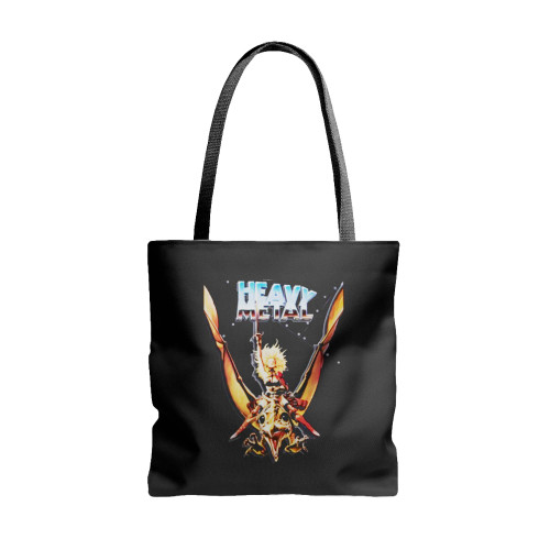 Heavy Metal Fantasy Cult Movie  Tote Bags