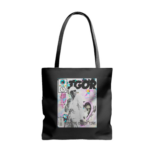 Igor Running Out Of Time  Tote Bags Igor Running Out Of Time  Tote Bags