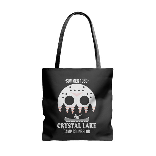 Jason Voorhees Summer 1980 Camp Crystal Lake Vintage  Tote Bags