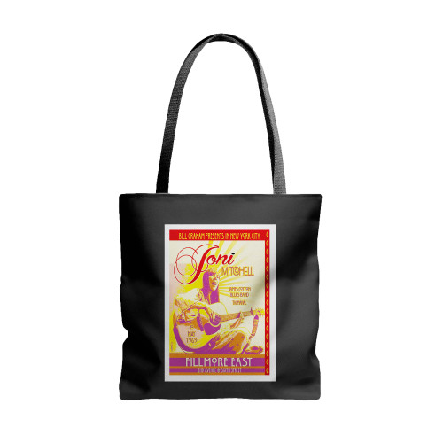 Joni Mitchell At The Fillmore East 10 May 1969  Tote Bags