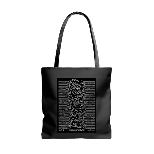Joy Division Extremely Rare 'Unknown Pleasures' Uk Promotional  Tote Bags