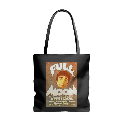 Keith Moon Book By Dougal Butler 1981  Tote Bags
