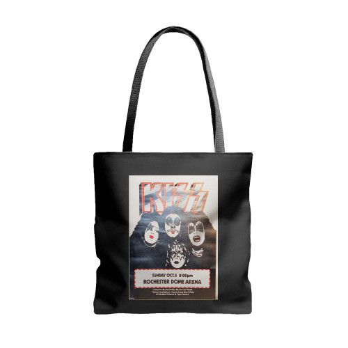 Kiss 1975 Original Concert  Tote Bags