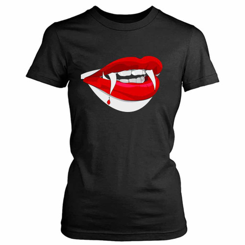 Vampire Fangs Women's T-Shirt Tee