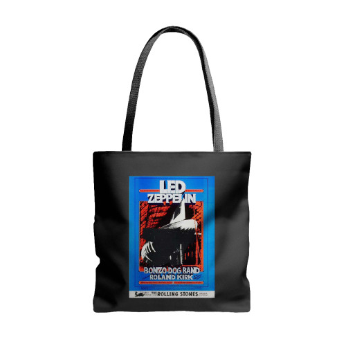 Led Zeppelin Vintage Concert  Tote Bags  Tote Bags