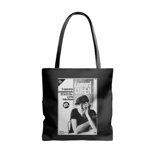 Leonard Cohen Tobacco From The Smokey Life To Anti  Tote Bags