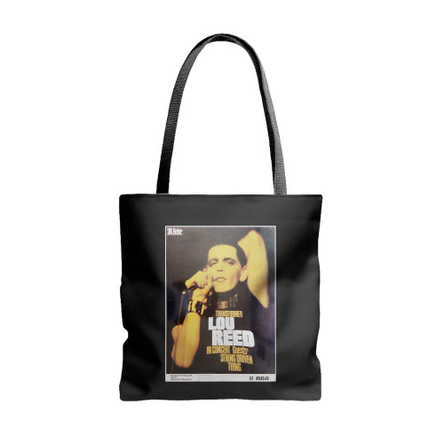 Lou Reed 1975 German Concert  Tote Bags  Tote Bags