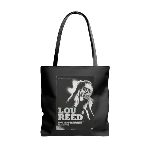 Lou Reed Live Performances 1972 & 1974  Tote Bags