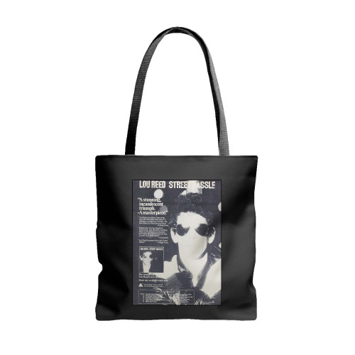 Lou Reed Us Tour 1978  Tote Bags