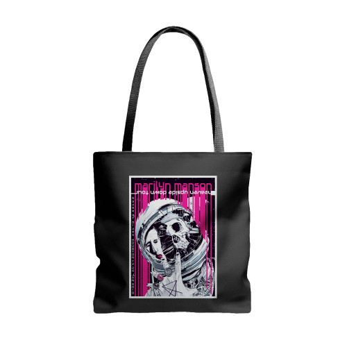 Marilyn Manson Houston Gig  Tote Bags  Tote Bags