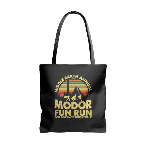 Mordor Fun Run Middle Earth'S Annual Mordor Fun Run One Does Not Simply Walk  Tote Bags
