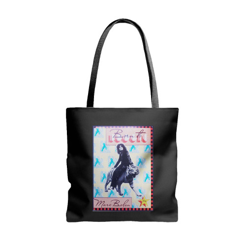 Nostalgipalatset T Rex Marc Bolan Born To Boogie Souvenir Program 1972  Tote Bags