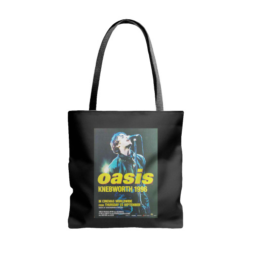 Oasis Knebworth 1996 (2021) Liam Gallagher B5 Japan Chirashi Movie  Tote Bags  Tote Bags