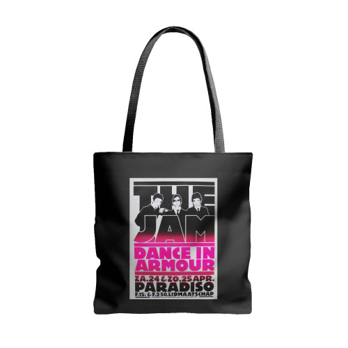 Original 1982 The Jam Paradiso Club Amsterdam Concert  Tote Bags