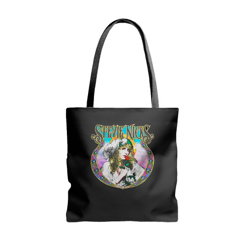 Stevie Nicks Vintage Fleetwood Mac Rock Band  Tote Bags