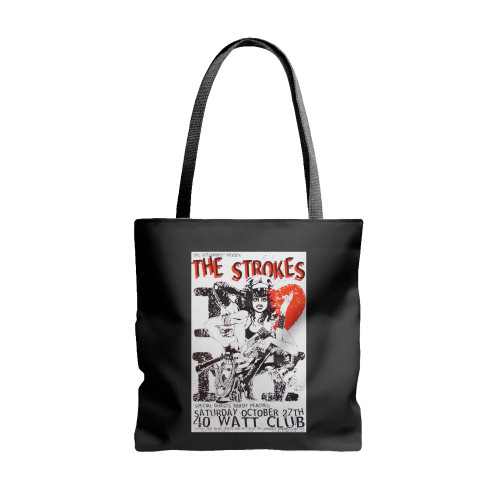 The Strokes Rock Band Saturday  Tote Bags