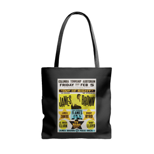 Trace The Birth Of Funk Back To James Brown  Tote Bags