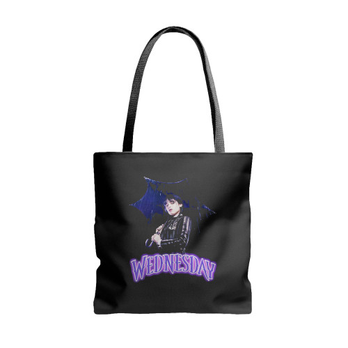 Wednesday Addams Family Jenna Ortega  Tote Bags