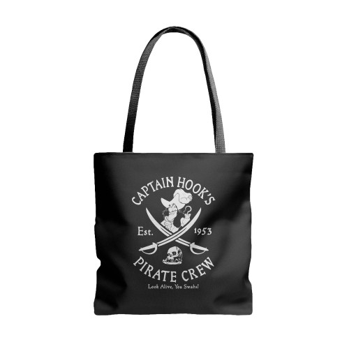 Captain Hooks Est 1953 Pirate Crew 1  Tote Bags