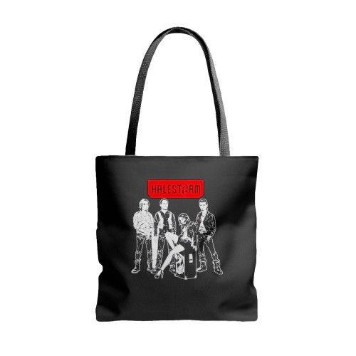 Halestorm Rock Band Logo 1  Tote Bags