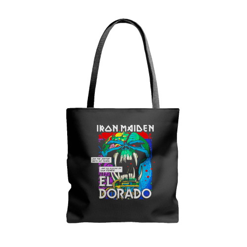 Iron Maiden El Dorado 1  Tote Bags